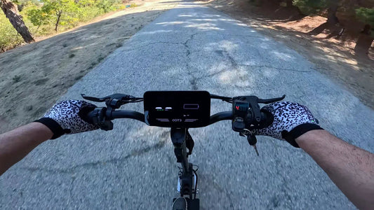 OOTD T10 road speed test from the rider point of view