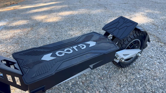 OOTD T10 wide deck rear suspension and 11-inch off-road tire
