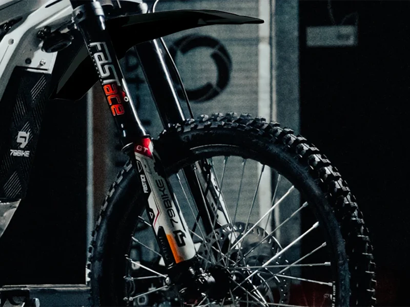 200mm Long-Travel Front Suspension