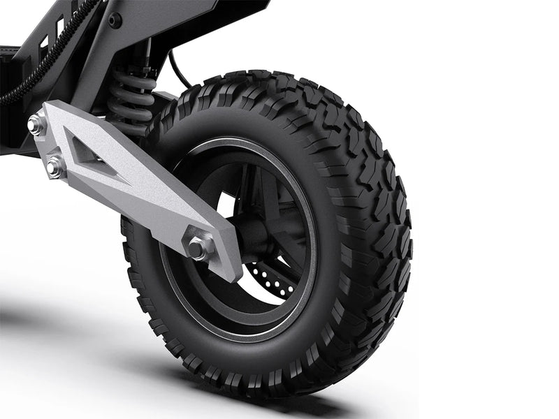 ootd t10 electric scooter off road tires