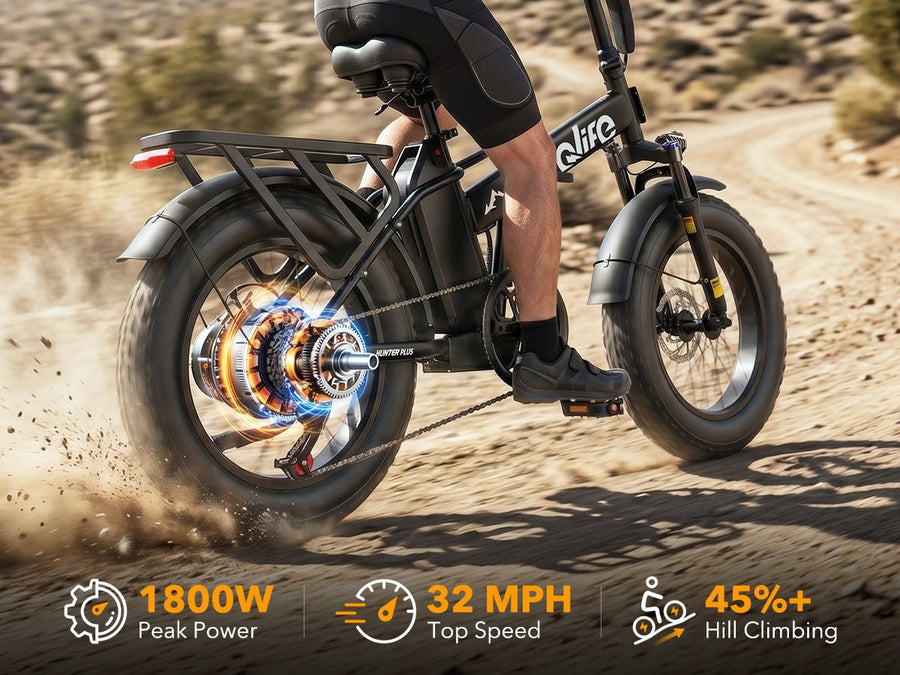 750W Rated / 1800W Peak Motor