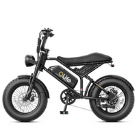 Qlife Spark D2 Moped-Style Electric Bike | 1800W Peak | 48V 15.6Ah