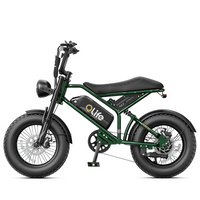 Qlife Spark D2 Moped-Style Electric Bike | 1800W Peak | 48V 15.6Ah