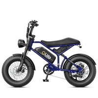 Qlife Spark D2 Moped-Style Electric Bike | 1800W Peak | 48V 15.6Ah