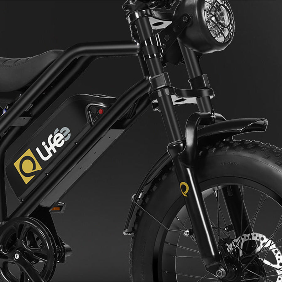 Full Suspension & Long Saddle