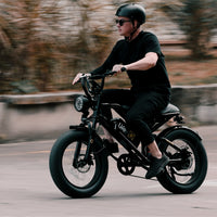 Qlife Spark 20-Inch Moped-Style Electric Bike | 1800W Peak | 48V 15.6Ah