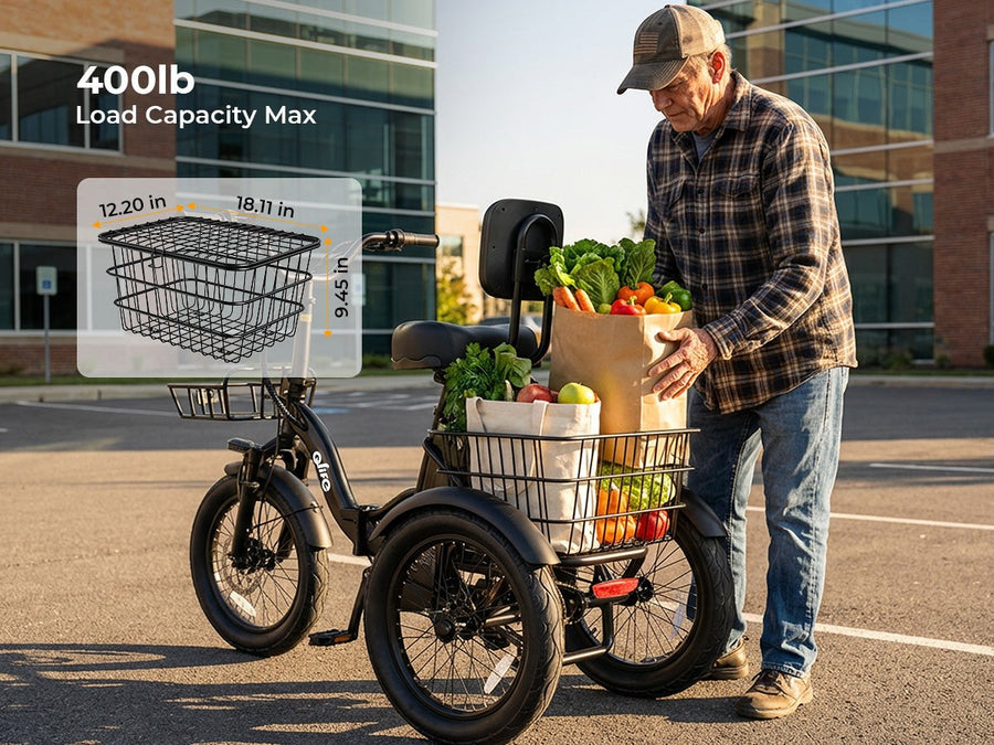 Cargo-Ready with 400 lb Total Capacity